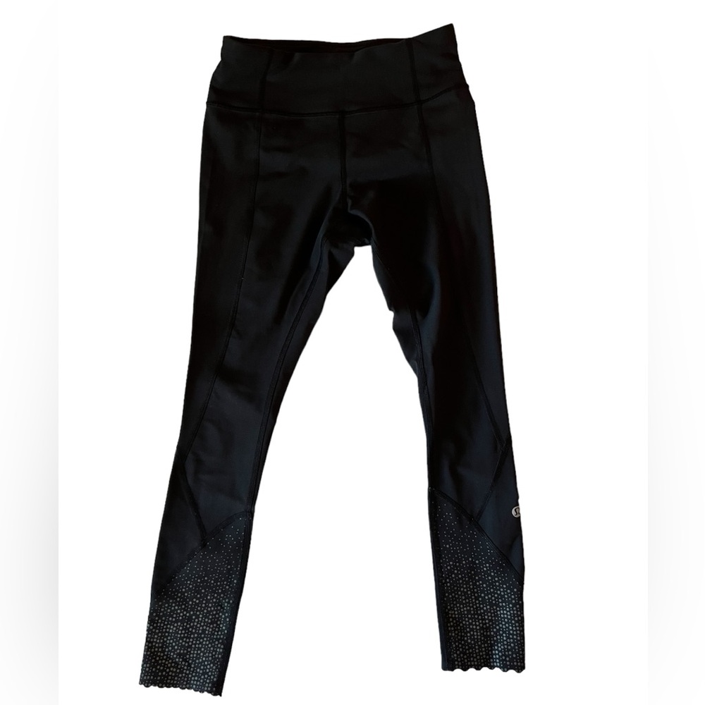 Lululemon Ultra Compression Running Tight — Black, size 4